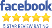 5-Star Rated Business on Facebook