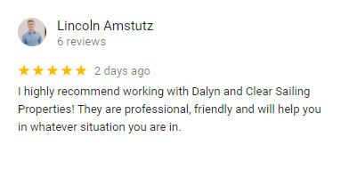 Google Review from Lincoln Amstutz